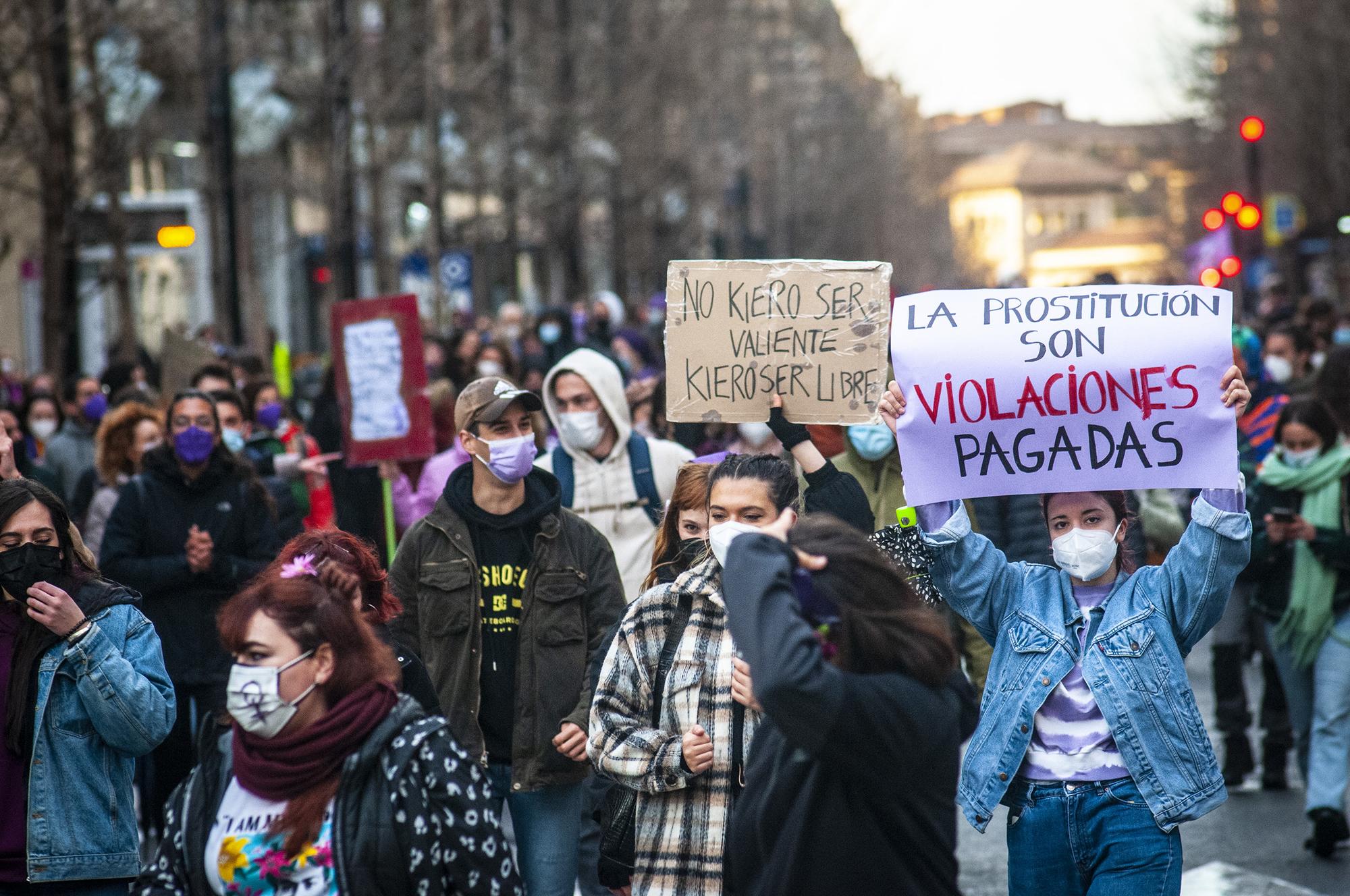 Manifestaciones y concentraciones en Andalucía por motivo del 8M - 4